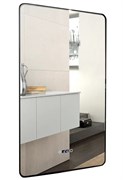 AZARIO Зеркало INCANTO 600х1000 - 3.1 ЖК-часы, подогрев, сенсорный выключатель с функцией диммера (LED-00002539) LED-00002539