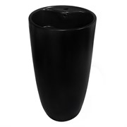 AZARIO Раковина напольная Tea 450х450х845 отдельностоящая, черный (AZ-M30149MB) AZ-M30149MB