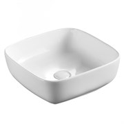 AZARIO Раковина 40х40х14 накладная, белая (AZ41016) AZ41016