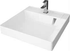 AZARIO Раковина подвесная SHARP 50 600х500х100 для установки над стиральной машиной, белая (CS00078298) CS00078298