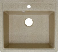 AZARIO Кухонная мойка Litos 570x505x200 искусственный мрамор, цвет Песочный (CS00078326) CS00078326
