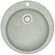 AZARIO Кухонная мойка Vital 507x507x200 искусственный мрамор, цвет Светло серый (CS00078348) CS00078348