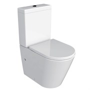 AZARIO Унитаз-компакт  Luana 615х375х840 напольный, безободковый, с сиденьем микролифт (AZ-8593) AZ-8593