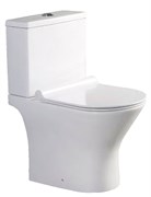 AZARIO Унитаз-компакт  Verde 615х360х745 напольный, безободковый, с сиденьем микролифт ( AZ-2224) AZ-2224