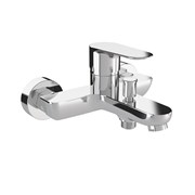 AZARIO Смеситель для ванны с коротким изливом LEYA, хром (AZ-15920501) AZ-15920501