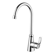 AZARIO Смеситель для кухни керамический картридж, хром (AZ-HU245900) AZ-HU245900