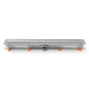 AZARIO Душевой лоток D50 Klasik 850 мм, боковой слив, пластиковый, решетка из нержавеющей стали (AZ-CH 850/50 K) AZ-CH 850/50 K