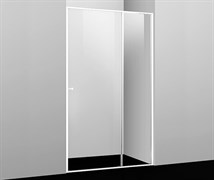 WASSERKRAFT Rhin 44S12 Душевая дверь, ширина 100 см, стекло прозрачное 6 мм, профиль белый