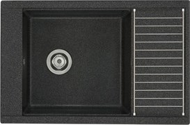 AQUATON Кухонная мойка Делия 78, графит (1A715132DE210) 1A715132DE210