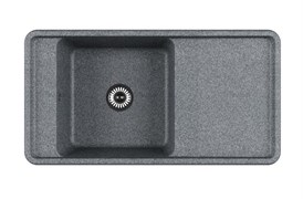 AQUATON Мойка для кухни Беллис 97, цвет серый (1A725132BS230) 1A725132BS230