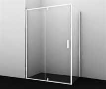 WASSERKRAFT Neime 19P10 Душевой уголок прямоугольный, размер 120х100 см, стекло прозрачное 6 мм, профиль белый