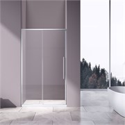 VINCEA Slim-N Душевая дверь раздвижная ширина 110 см, профиль - хром / стекло - прозрачное VDS-4SN110CL