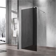 VINCEA Walk in Душевая перегородка ширина 110 см, профиль - хром / стекло - тонированное VSW-1H110CG