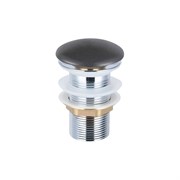 VINCEA Донный клапан с керамической крышкой DBS0-216MG, серая мат. крышка, без перелива DBS0-216MG