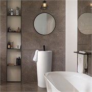 VINCEA Раковина керамическая VBS-2P201, 395*395*820, напольная, цвет белый VBS-2P201