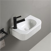 VINCEA Раковина керамическая VBS-503, 450*270*115, подвесная, цвет белый VBS-503