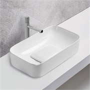 VINCEA Раковина керамическая VBS-50460, 610*380*150, накладная, цвет белый VBS-50460