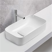 VINCEA Раковина керамическая VBS-50470, 705*380*150, накладная, цвет белый VBS-50470