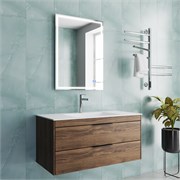 VINCEA База под раковину Chiara 2D 1000 подвесная, 2 выкатных ящика soft-close, С.Oak VMC-2C2100CO