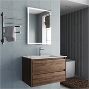 VINCEA База под раковину Gio 800 подвесная, 2 выкатных ящика soft-close, C.Oak VMC-2G800CO