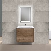 VINCEA База под раковину Paola 600 подвесная, 2 выкатных ящика soft close, Beton VMC-2P600BT