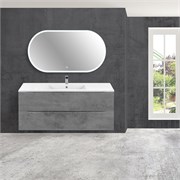 VINCEA База под керамическую раковину Mia 1200 подвесная, 2 выкатных ящика soft close, Beton VMC-2MC120BT