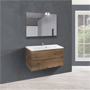 VINCEA База под раковину Mia 900 подвесная, 2 выкатных ящика soft close, V.Oak VMC-2MA900VO