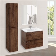 VINCEA База под раковину Mia 600 подвесная, 2 выкатных ящика soft close, R.Wood VMC-2MA600RW