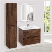 VINCEA База под раковину Mia 650 подвесная, 2 выкатных ящика soft close, R.Wood VMC-2MA650RW