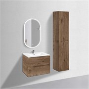 VINCEA База под керамическую раковину Mia 700 подвесная, 2 выкатных ящика soft close, V.Oak VMC-2MC700VO