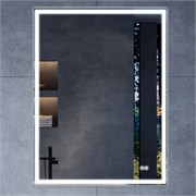 VINCEA Зеркало LED VLM-3VN600-2 600х800 c сенсорным выключателем и диммером, антизапотевание VLM-3VN600-2