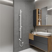 VINCEA Полотенцесушитель электрический VTD-1DWE 15х140, белый, таймер VTD-1DWE