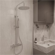 VINCEA Душевая стойка City VSFS-4CT1BN, брашированный никель VSFS-4CT1BN