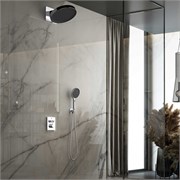 VINCEA Душевой комплект Inspire VSFW-3I21MT3CH встраиваемый, термостатический, двухрежимный, хром VSFW-3I21MT3CH