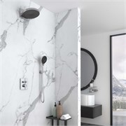 VINCEA Душевой комплект Inspire VSFW-3I21MT1CH встраиваемый, термостатический, двухрежимный, хром VSFW-3I21MT1CH