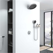 VINCEA Душевой комплект Inspire VSFW-3I22MT3RCH встраиваемый, термостатический, двухрежимный, хром VSFW-3I22MT3RCH