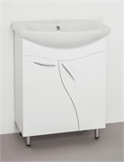 STYLE LINE Тумба с раковиной Амелия 65 под умывальник Балтика 65 ЛС-00000009