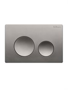 BELBAGNO Кнопка смыва BB-03C-GM, оружейная сталь BB-03C-GM BELBAGNO Кнопка смыва BB-03C-GM, оружейная сталь BB-03C-GM