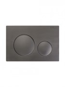 BELBAGNO Кнопка смыва BB-17C-GM, оружейная сталь BB-17C-GM BELBAGNO Кнопка смыва BB-17C-GM, оружейная сталь BB-17C-GM
