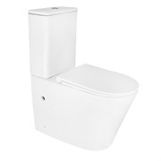 AZARIO Lander Унитаз-компакт 350х630х795 напольный, безободковый, слив 