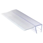 IDDIS Уплотнители для душевой кабины F-образные ПВХ, стекло 4 мм, 2 шт (965S4F01DZ) 965S4F01DZ