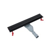 IDDIS Лоток душевой, сифон 360, комбинированный затвор, перфорированная решетка, 600мм, черный, , 975B6BL20DZ 975B6BL20DZ