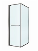 CEZARES Lux Душевой уголок прямоугольный двери раздвижные размер 70x100 см, цвет профиль - оружейная сталь / стекло - прозрачное LUX-AH-FS-1-70/100-C-GM