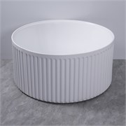 AZARIO Ванна акриловая GAMMA 1500x1500x580 свободностоящая, круглая, рифленая, в комплекте с сифоном и металлической рамой (AZ-6707) AZ-6707