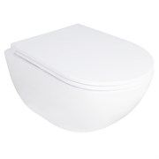 AZARIO Унитаз подвесной RUMBA 360х520х365 безободковый, система смыва 