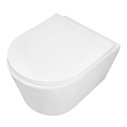 AZARIO Унитаз подвесной Velo 490х360х360 безободковый, система смыва 
