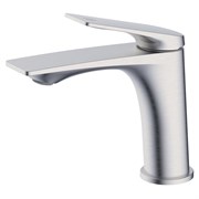 AZARIO Cмеситель для раковины Lursy керамический картридж, сатин (AZ-K1049BN) AZ-K1049BN