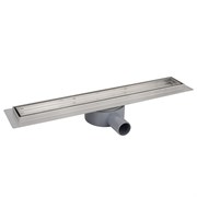 AZARIO Душевой лоток 750 мм, D40(50), решетка из нержавеющей стали 