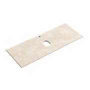 SANCOS Столешница для ванной комнаты 1200х460, цвет kreman, арт. TT120A2X TT120A2X