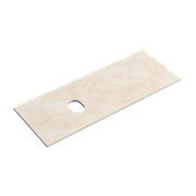 SANCOS Столешница для ванной комнаты 1200х460, цвет kreman, арт. TT120A2L, левая TT120A2L